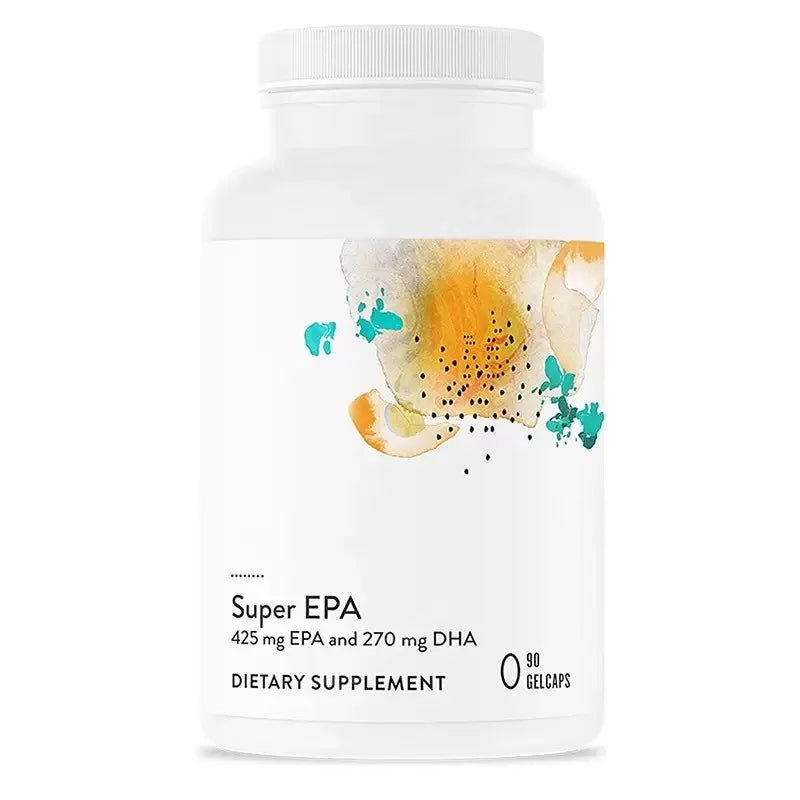 Omega-3 Supplement with DHA From Fish Supports Brain Skin Joint Heart Health 90 Softgels Gluten-Free No Dairy